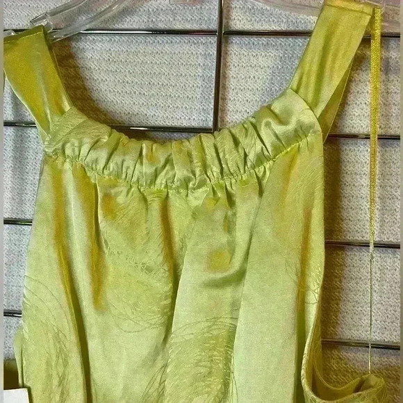 AliRo chartreuse cocktail dress - Picture 7 of 10